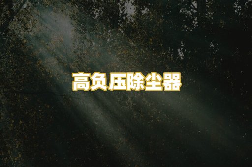 高负压除尘器